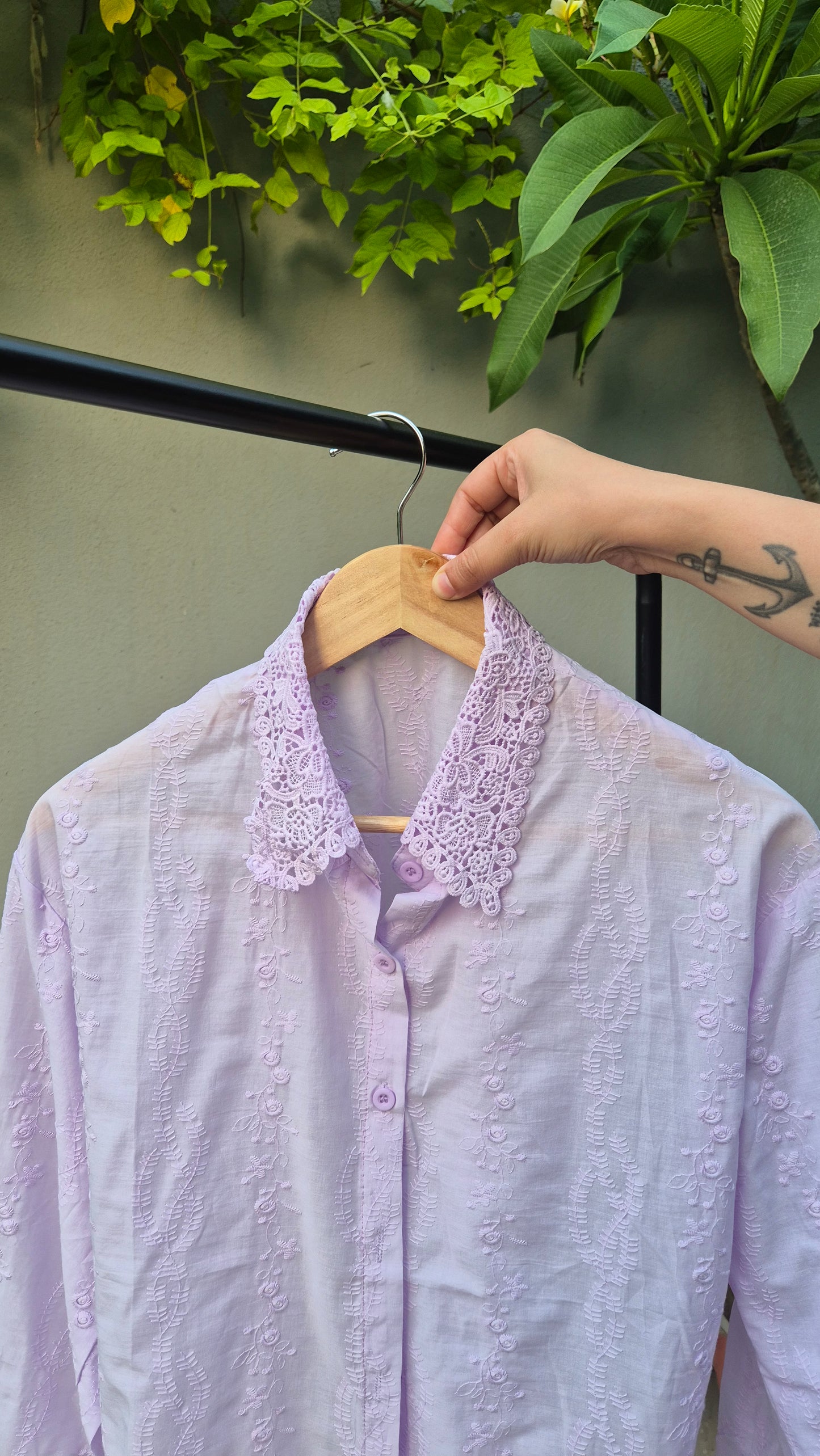 The Lilac shirt