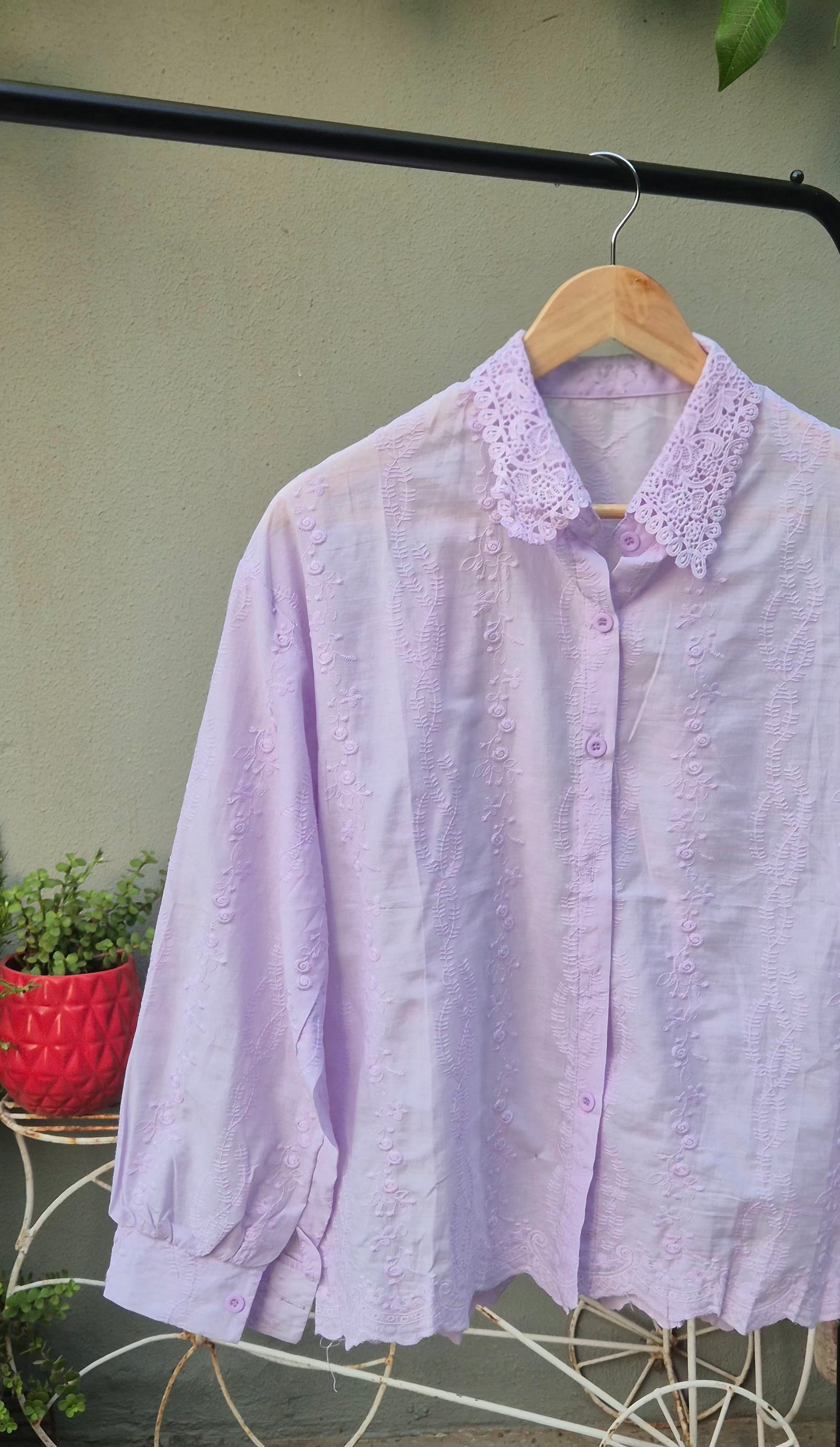 The Lilac shirt