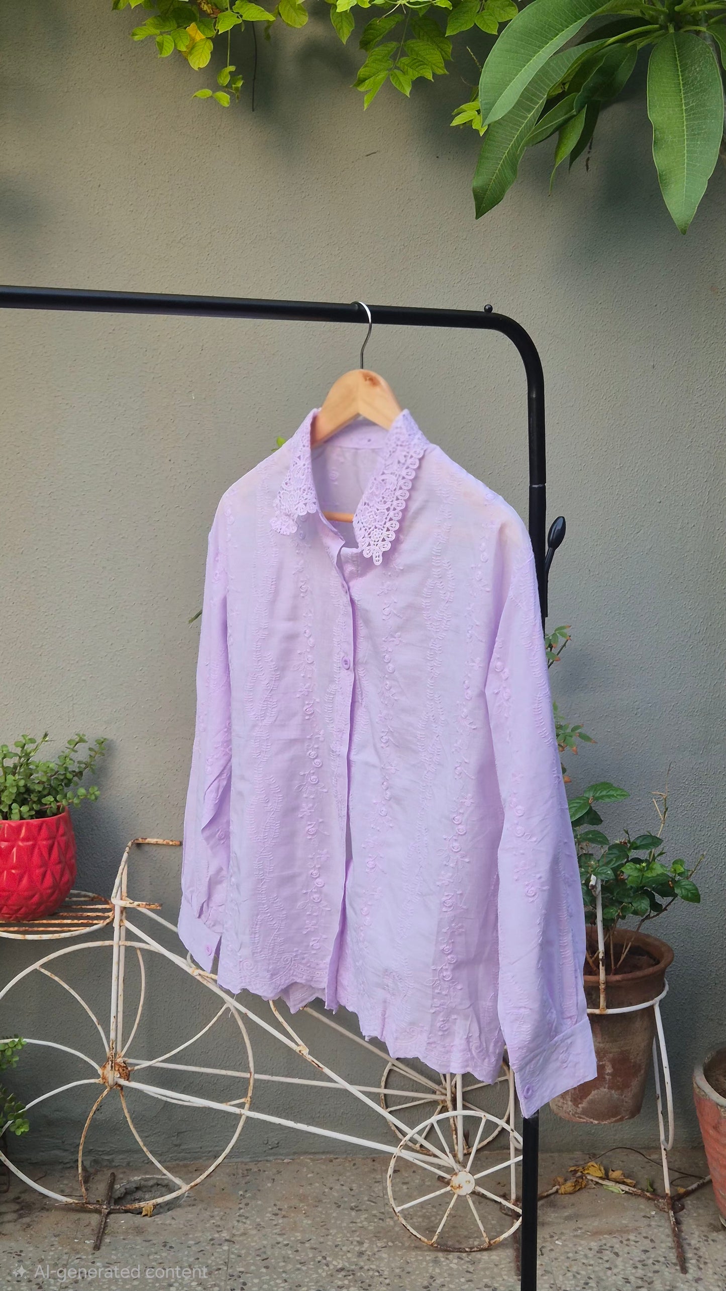 The Lilac shirt