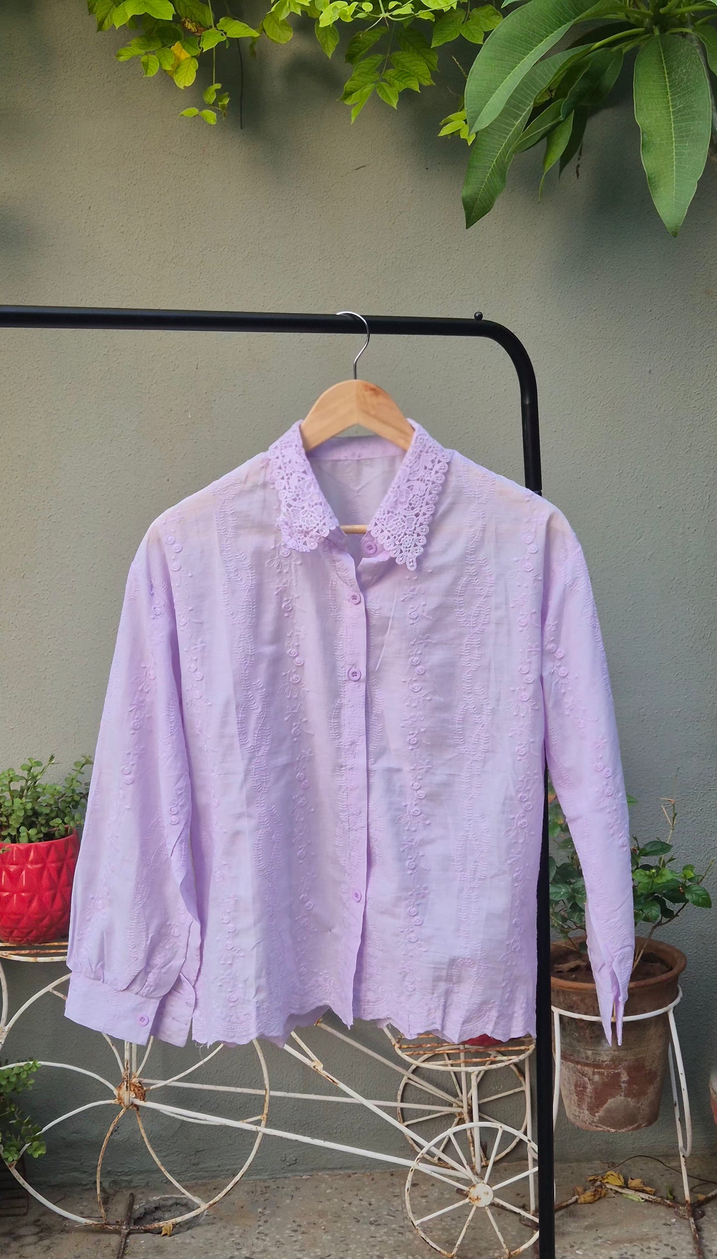 The Lilac shirt
