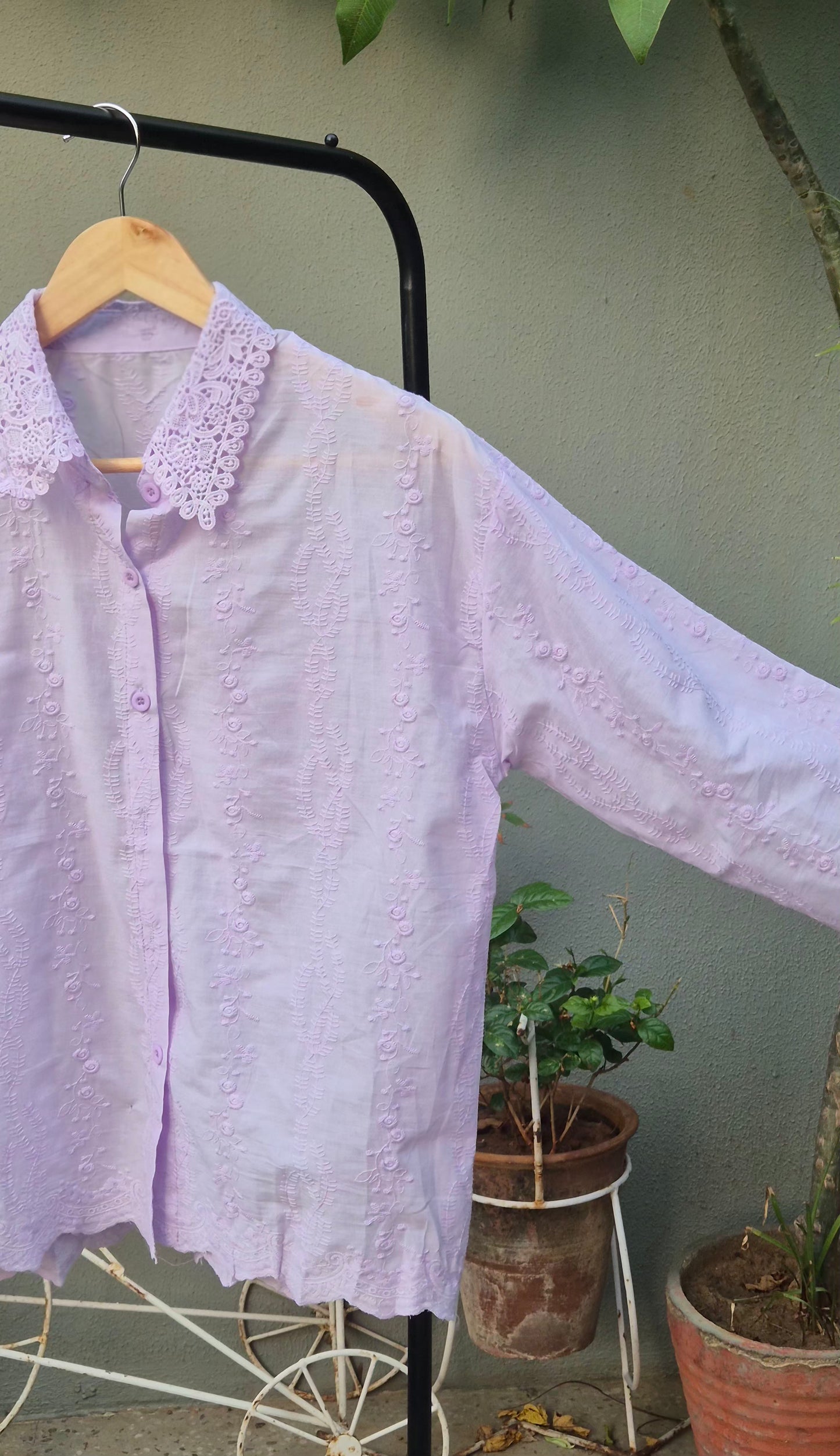 The Lilac shirt